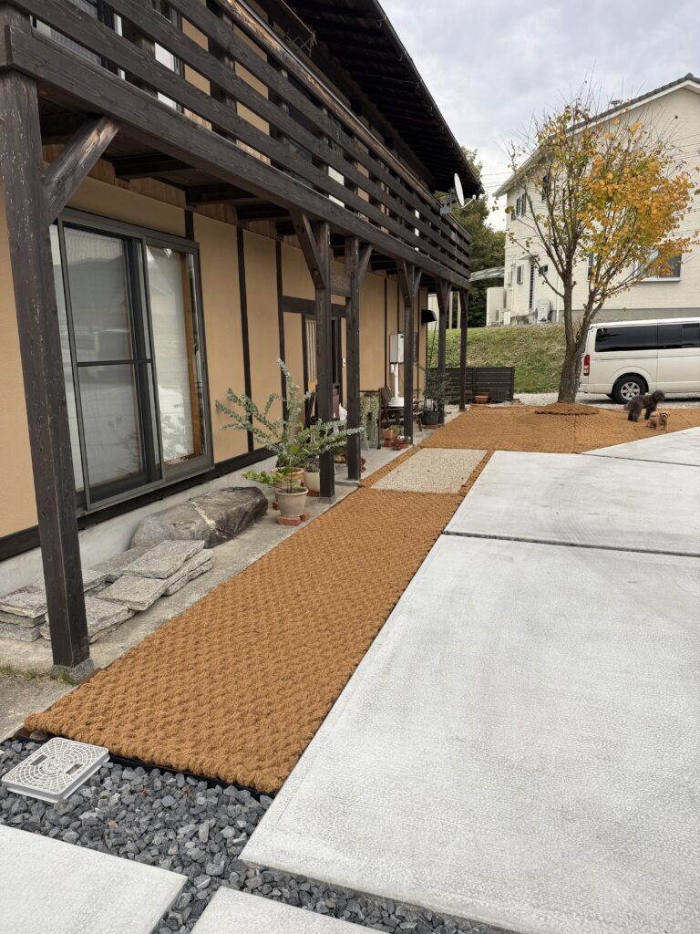 【自社施工】N様邸 前庭（下地はDIY)